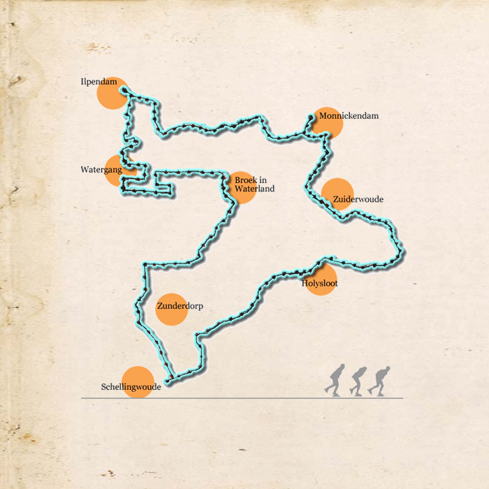 Traject Grote Waterland Oosttocht